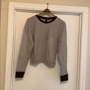 Maroon Forever 21 Shirt Top